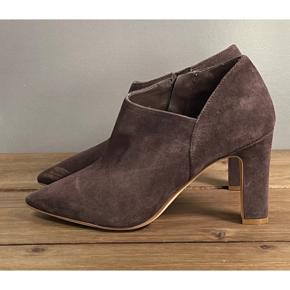 Cole Haan Grand 360 Women's Vestry Ankle Booties Size 5.5 Brown Suede Zip Up - Picture 6 of 16